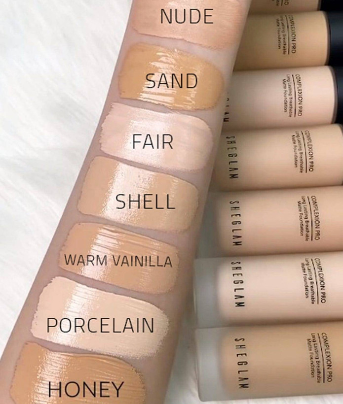 کرم پودر مدل Long Lasting Breathable Matte