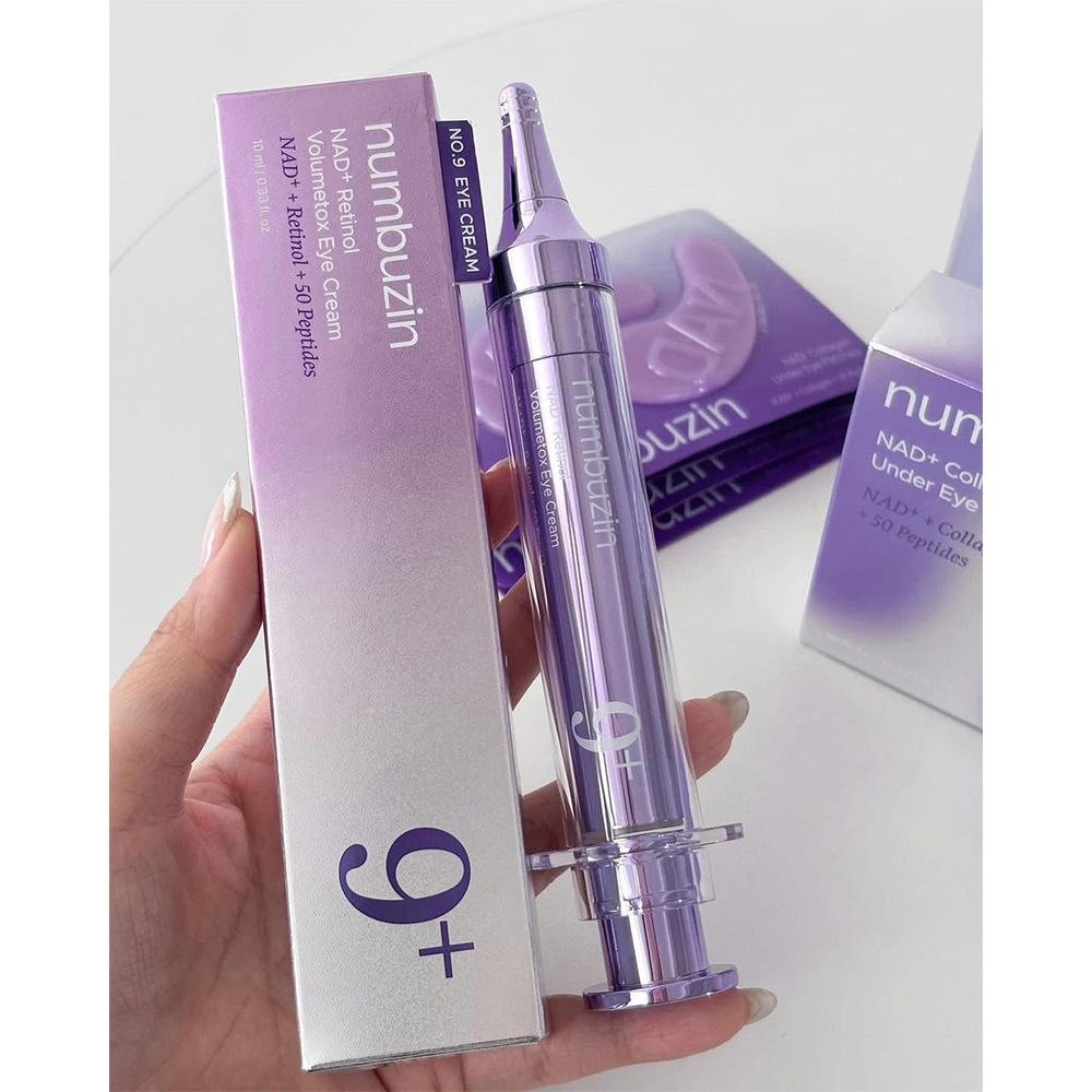 کرم دور چشم نامبوزین مدل No.9 Retinol + NAD+ حجم 10 میلی لیتر