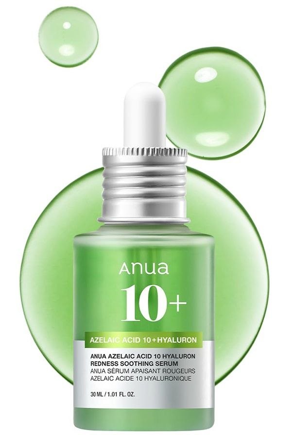سرم آنوا مدل Azelaic Acid 10% + Hyaluron حجم 30 میلی لیتر