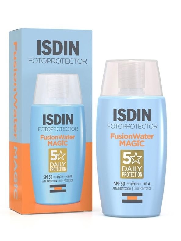 ضد آفتاب مجیک فیوژن واتر SPF50 حجم ۵۰ میلی‌لیتر بی رنگ