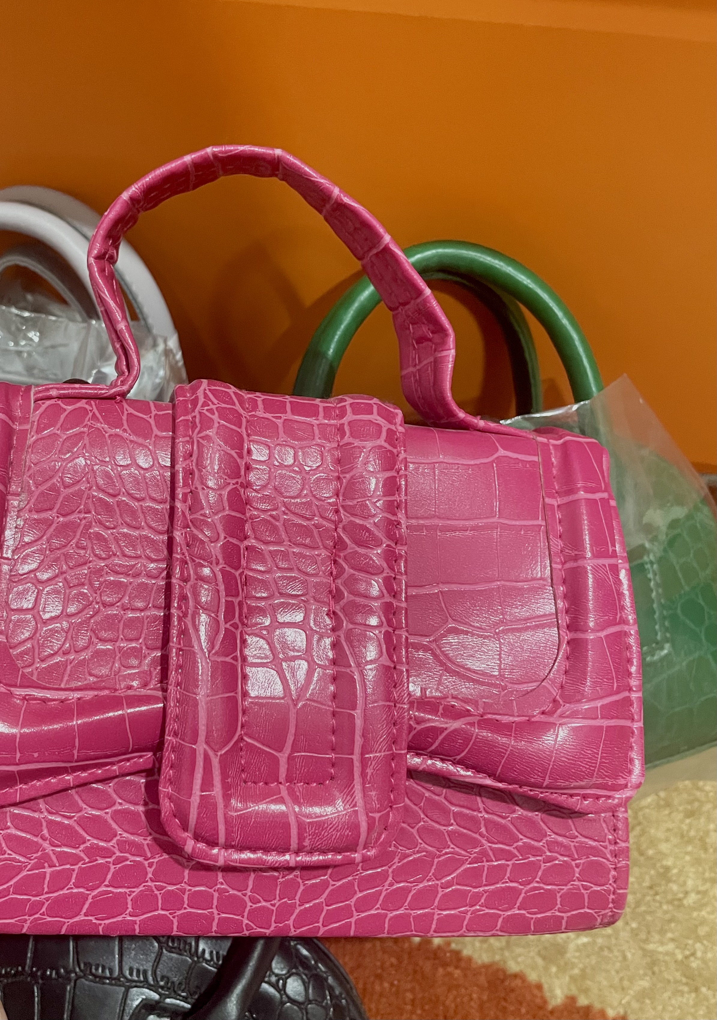 کیف وارداتی دخترانه رنگ سرخابی